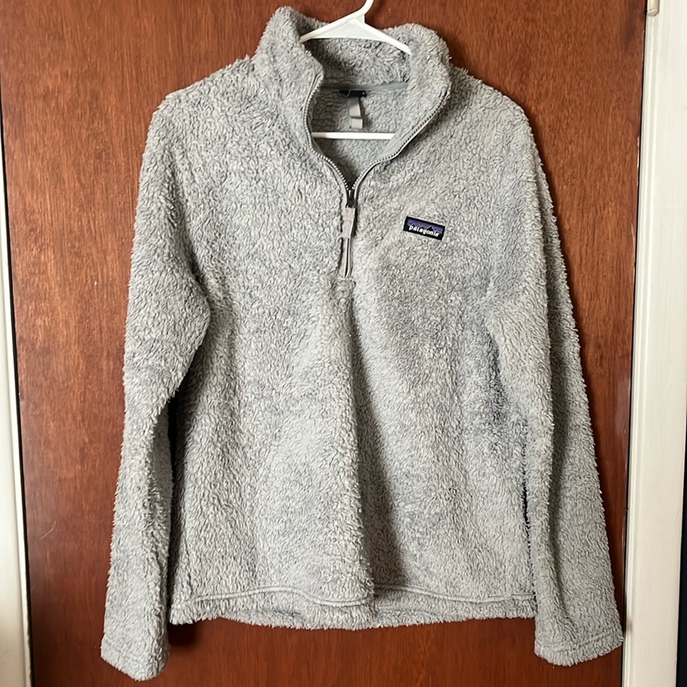 Patagonia Grey Los Gatos 1/2 Zip Pullover Sweatshirt Large